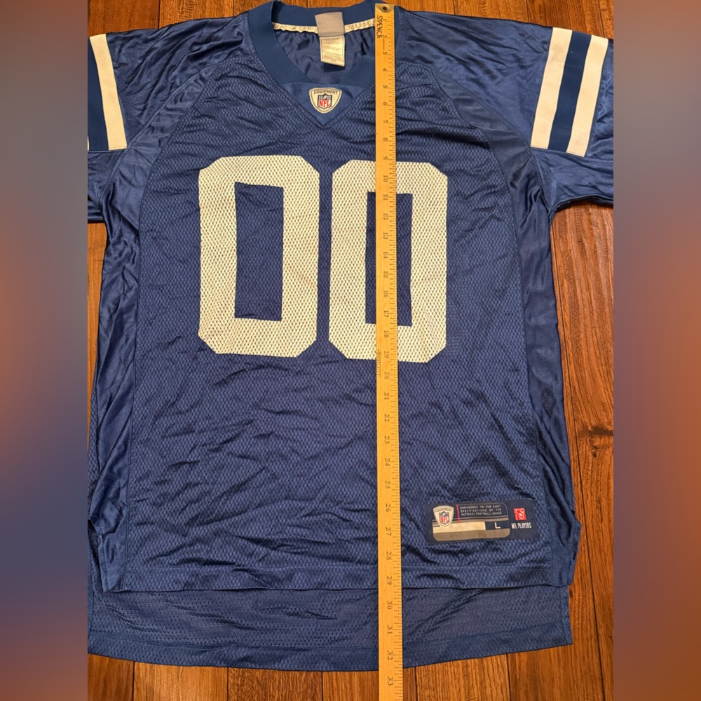 Indianapolis Colts Jersey Mens Large #00‎ NFL Equipment Authentic Football Shirt - Picture 3 of 10